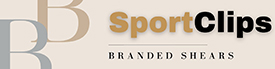 Sport Clips branded shears by Blacksmith Blades