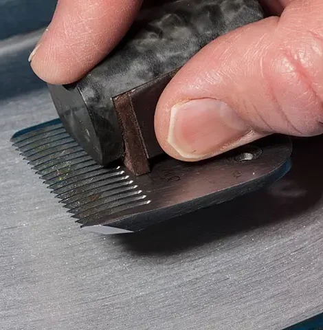 Electric Clipper Blade Sharpening