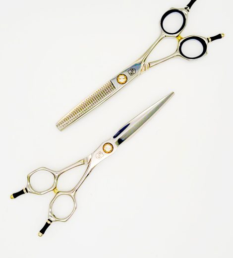 440C Orchid Blade Cutting/Thinning Set